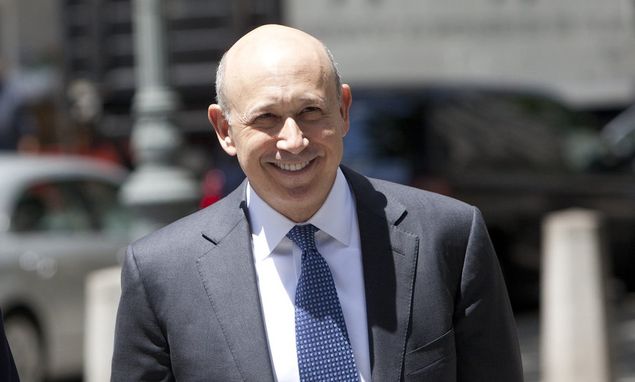 CEO Goldman Sachs Lloyd Blankfein