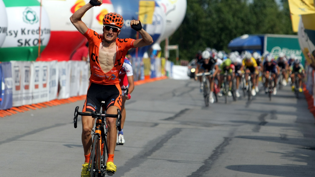 Adrian Honkisz (CCC Polsat Polkowice) wygrał w piątek w Kielcach czwarty etap kolarskiego Wyścigu Solidarności i Olimpijczyków, dziewiątej w tym sezonie imprezy zaliczanej do cyklu BGŻ ProLigi. Nowym liderem został Słoweniec Marko Kump (Adria Mobil) , choć tuż przed metą leżał w kraksie i na mecie zajął dalsze miejsce.