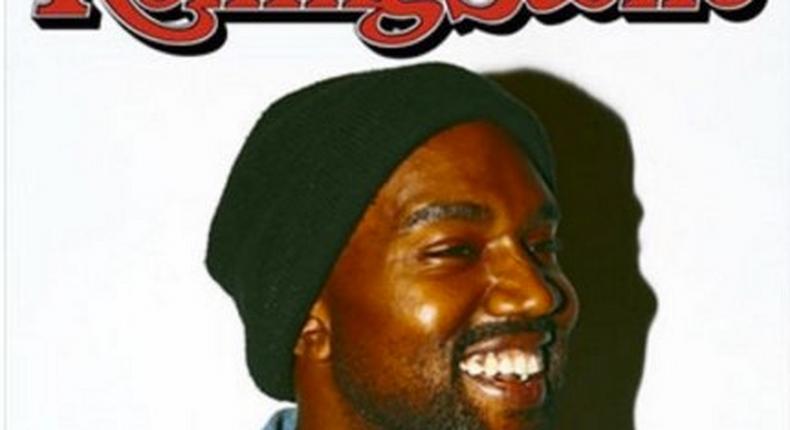 Kanye West on fake Rolling Stone magazine cover
