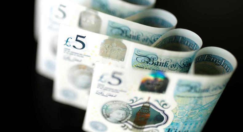 The British pound jumped Wednesday after a surprise flare-up in UK inflation.Reuters