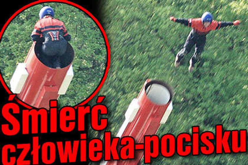 Śmierć człowieka-pocisku