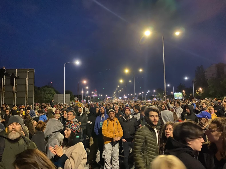 Pred kraj protesta na Novom Beogradu