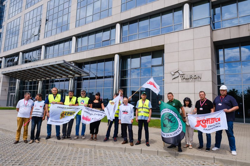 Dziś po południu zawieszono protest w Tauronie. Związkowcy podpisali porozumienie