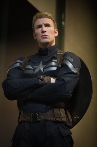 Chris Evans w filmie 'Captain America: Zimowy żołnierz'