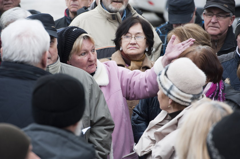 Protest mieszkańców w Tychach