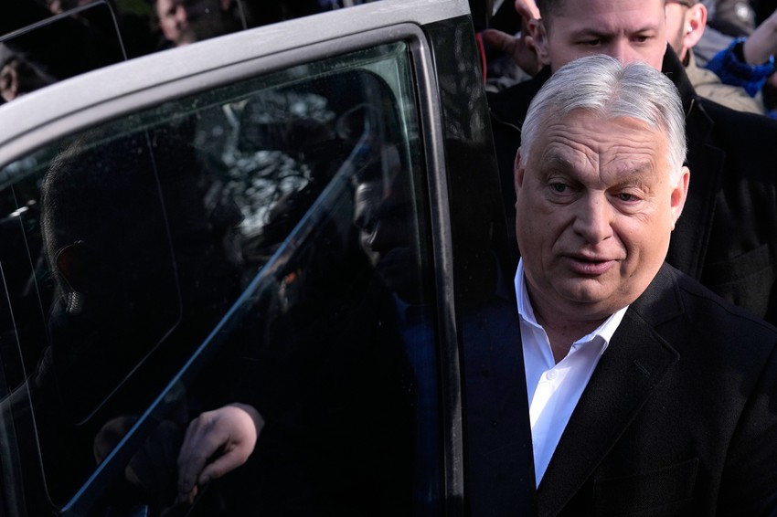 Viktor Orban nakon glasanja u Budimpešti 12. aprila