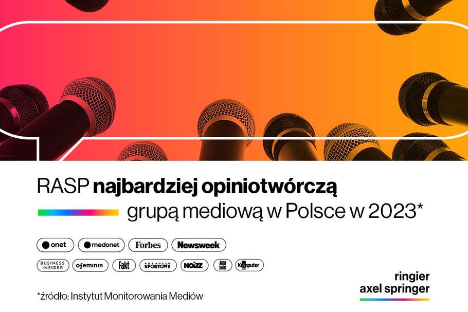 RASP najbardziej opiniotwórczą grupą medialną w Polsce