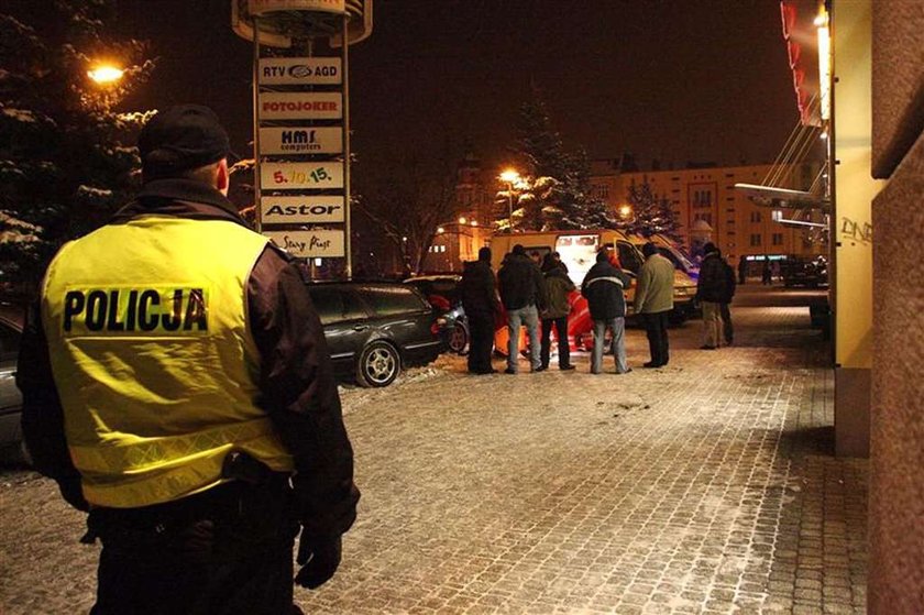 Strzelanina przed kantorem w Opolu. Bandyta nie żyje