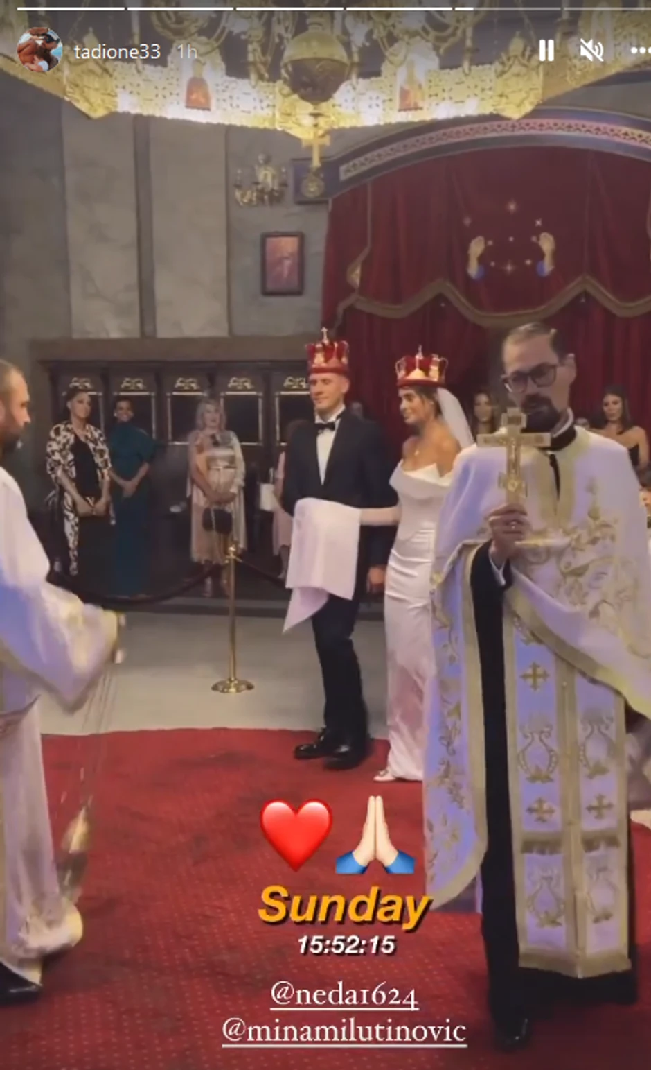 Oženio se Nemanja Nedović