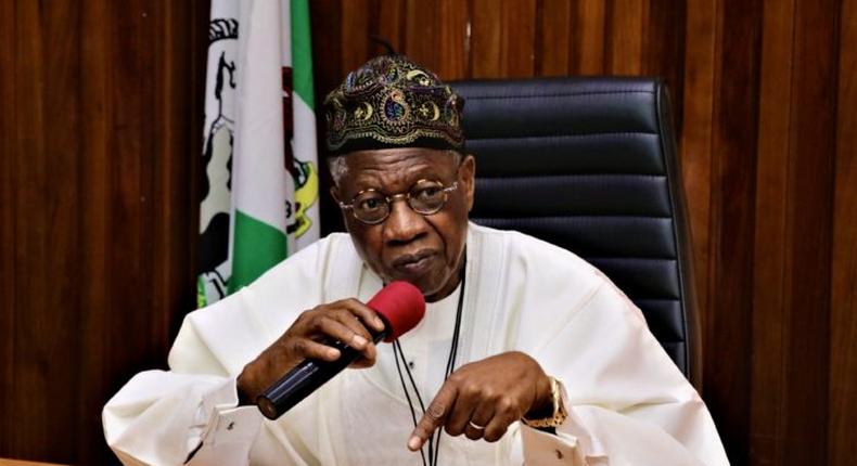 Former Minister of Information and Culture, Lai Mohammed [FMIC]