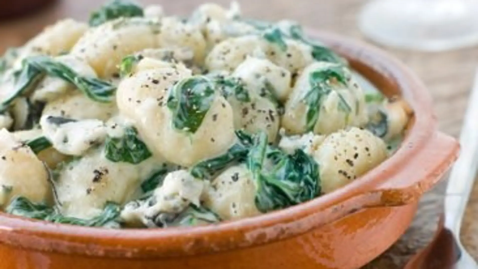 Gnocchi ze szpinakiem i parmezanem z kuchni włoskiej