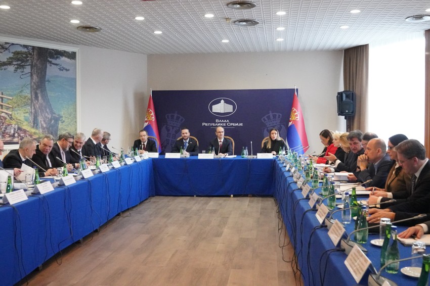 Sednica Vlade Srbije na Tari