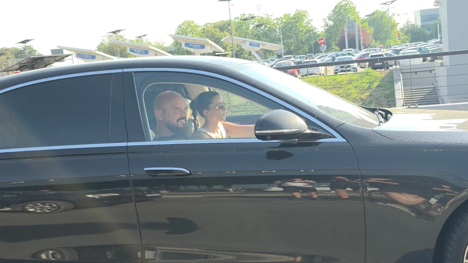 Boban Rajović na aerodromu 