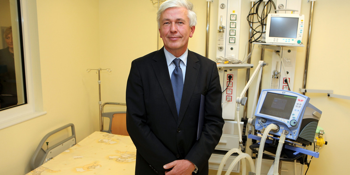Jacek Profaska nie jest juz dyrektorem szpitala dziecięcego w Poznaniu