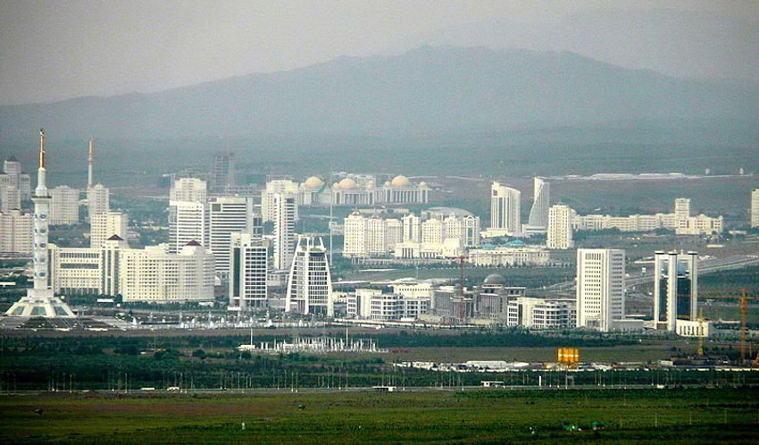 Ašhabad, prestonica Turkmenistana