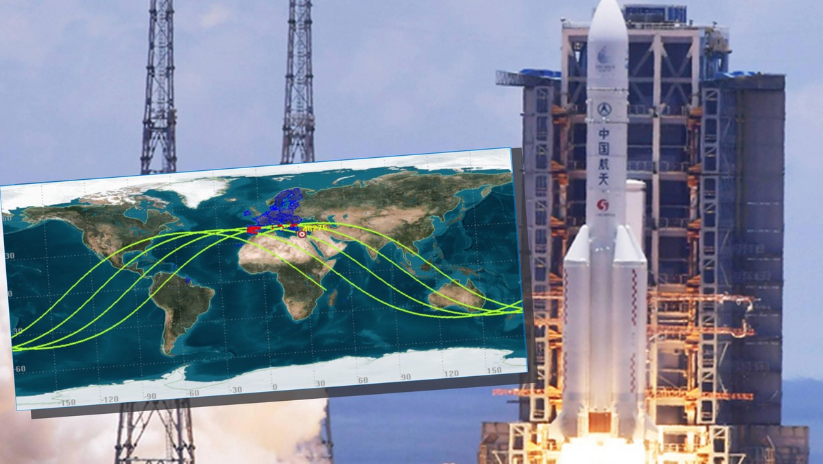 Rakieta Long March 5B. Gdzie i kiedy uderzy w Ziemię? Nowe prognozy