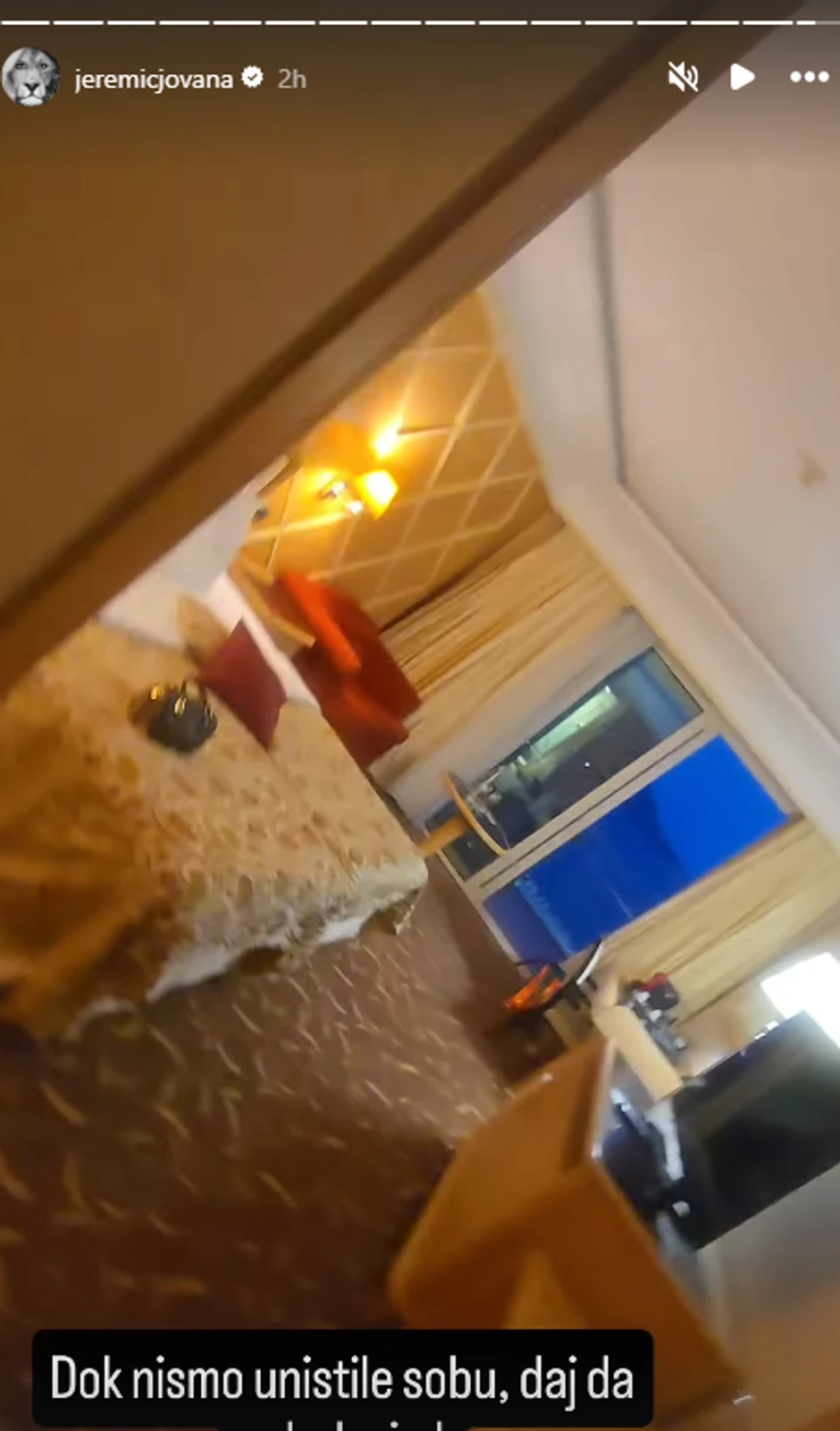 Jovana Jeremić objava