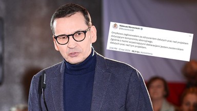 Mateusz Morawiecki tłumaczy się z głosowania w sprawie aborcji. Mówi o pomyłce