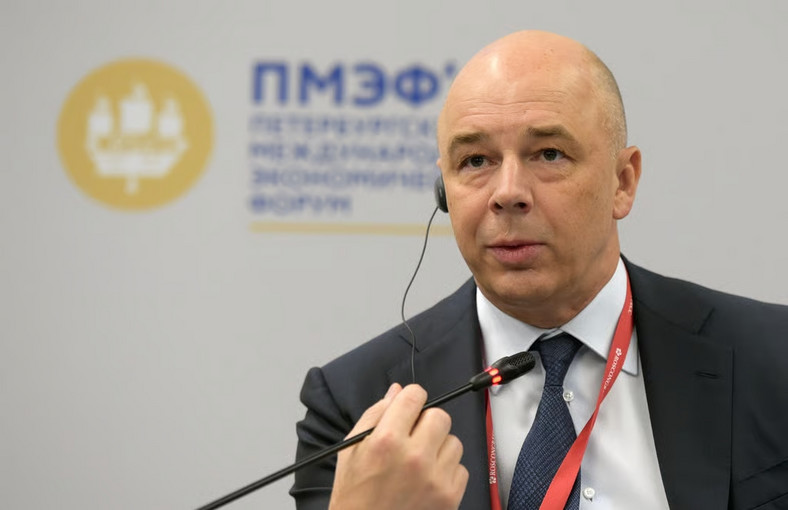 Rosyjski minister finansów Anton Siluanow 