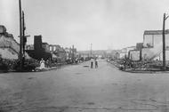 Dzielnica Greenwood w Tulsie po masakrze z końca maja 1921 roku