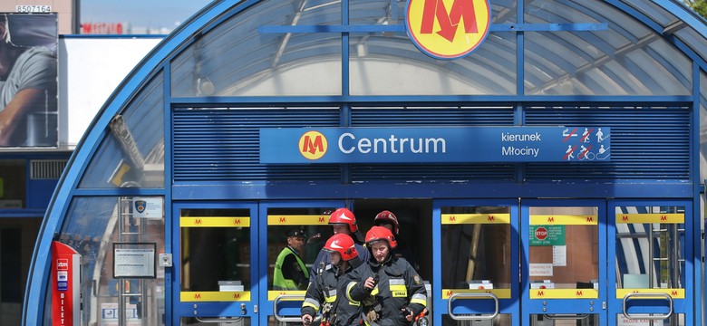 Metro już kursuje, alarm odwołany. "Nie stwierdzono gazu"