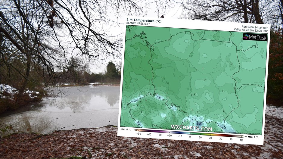 Zima odpuszcza. W większości kraju najbliższe dni będą mokre i ciepłe