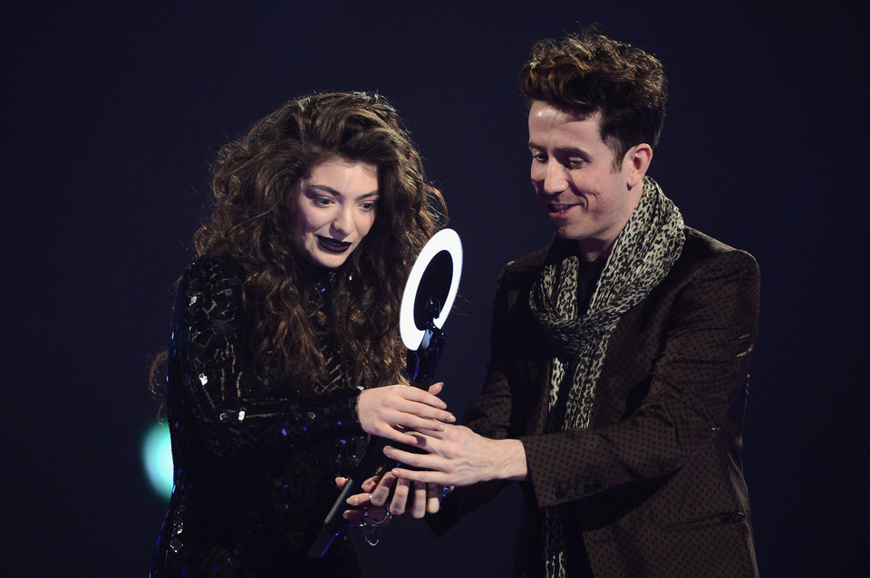 Lorde na Brit Awards