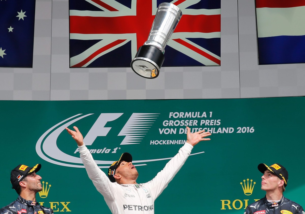 Formuła 1: Lewis Hamiltona najszybszy w Niemczech