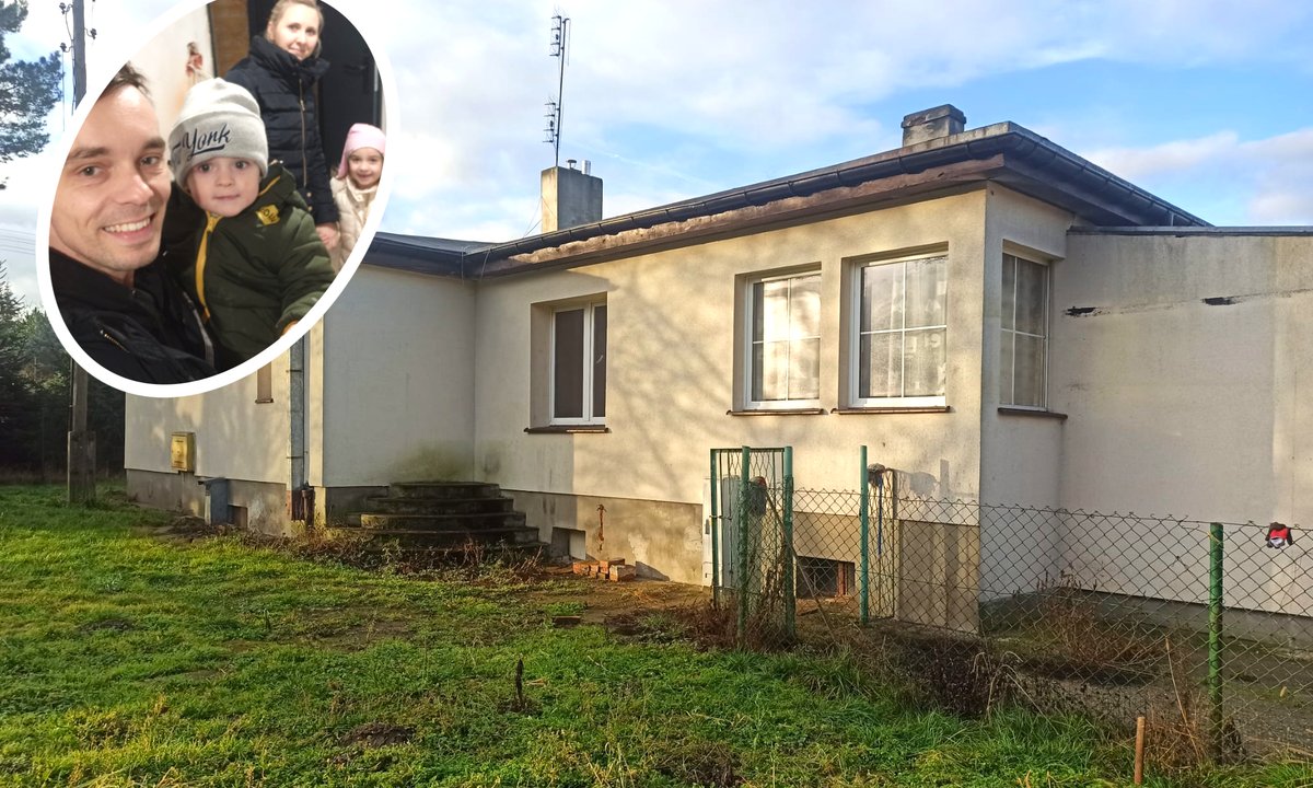 Kupili stary dom w cenie kawalerki. "Znajomi się śmiali"