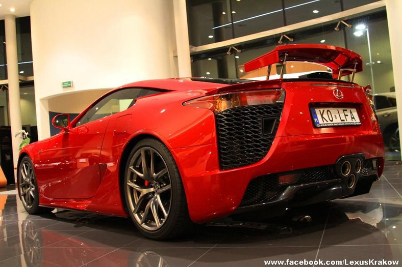 Drugi Lexus LFA w Polsce