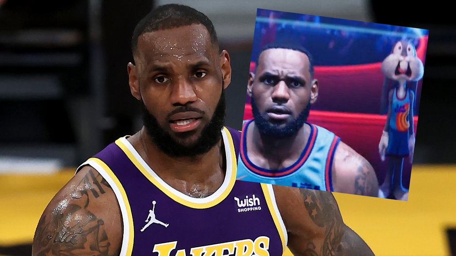 LeBron James pokazał krótki zwiastun filmu "Kosmiczny mecz"