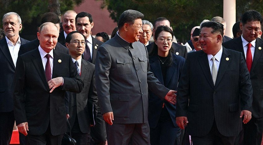 Putin, Si i Kim dolaze na vojnu paradu u Pekingu | Foto: AFP via Getty Images