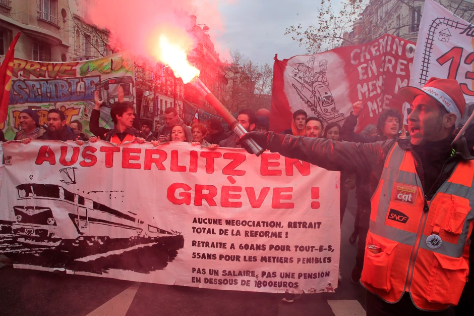 Francuska Pariz protest