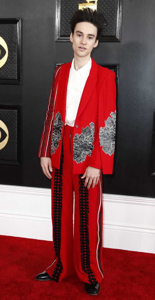 Jacob Collier na rozdaniu nagród Grammy