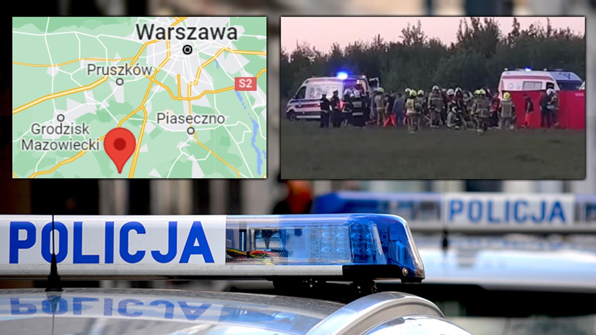 Tarczyn. Wjechał w grupę kolarzy i uciekł. Policja złapała sprawcę