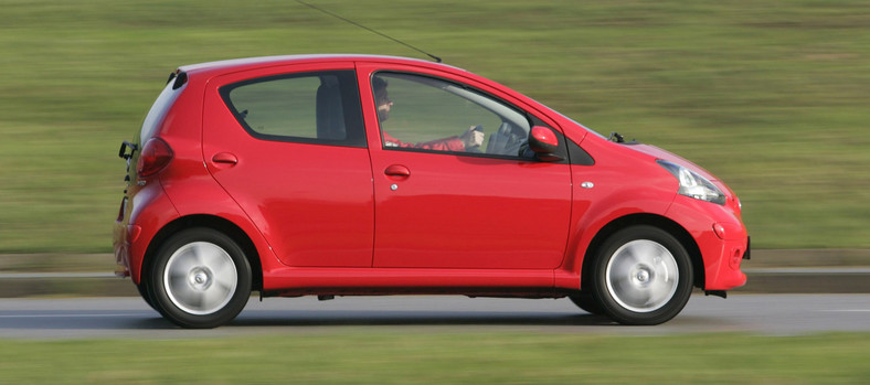 4. Toyota Aygo I (2005-14) - od 10 000 zł 