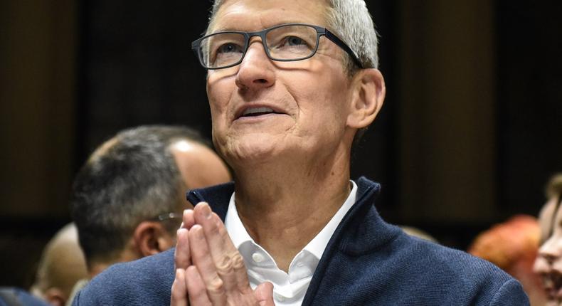 Apple CEO Tim Cook.