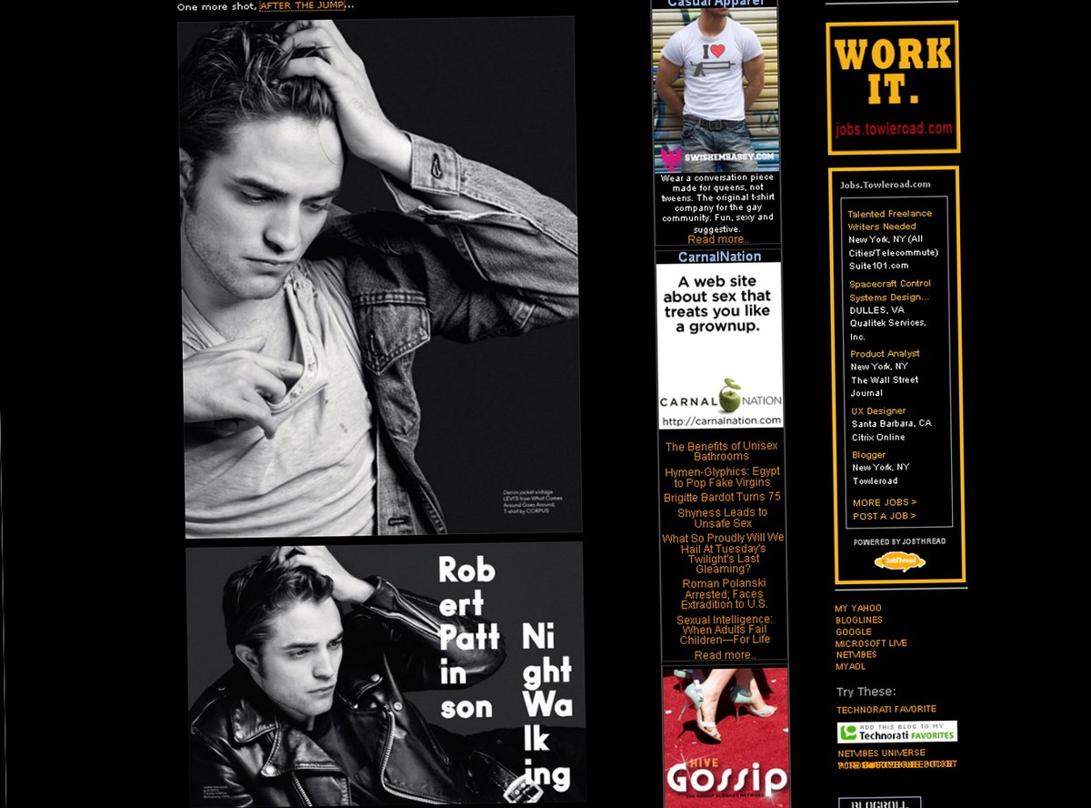 Robert Pattinson nowym Jamesem Deanem?