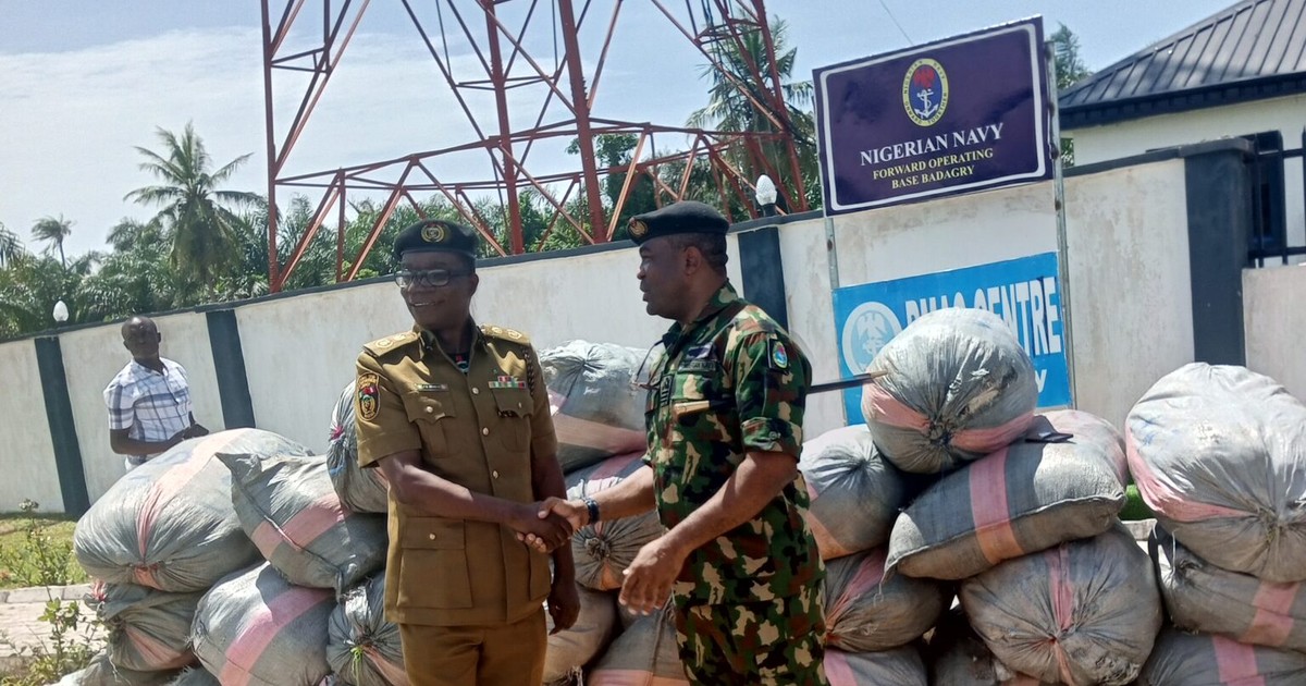 Navy hands over cannabis sativa worth ₦35m to NDLEA in Badagry, Lagos - Vimarsana News
