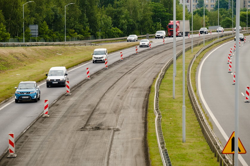 Tak teraz wygląda jazda "średnicówką" na świętochłowickim odcinku 