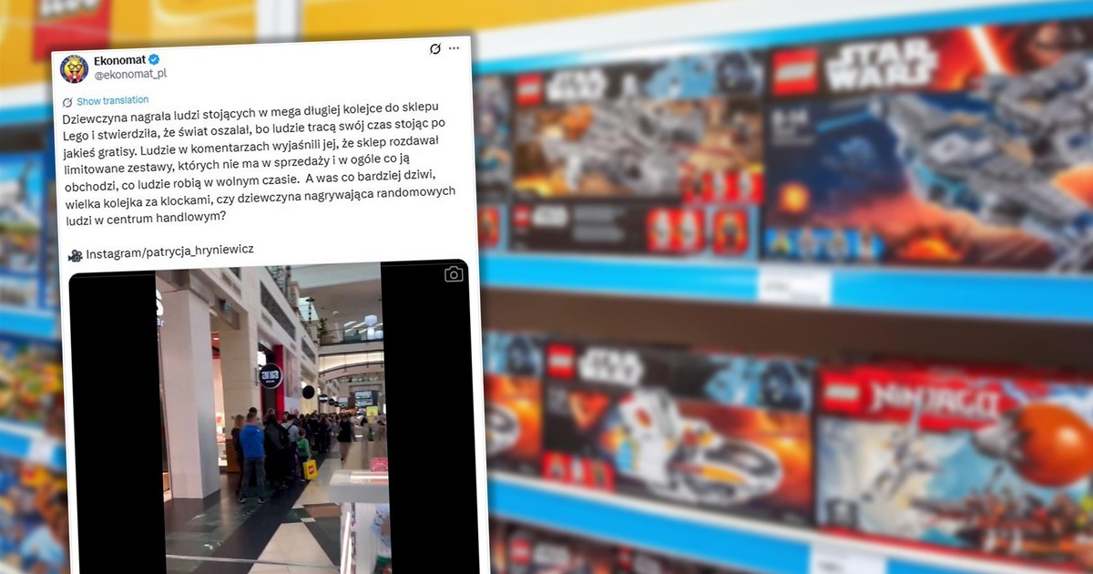 Pokazała monstrualną kolejkę w warszawskiej Arkadii. Ludzie w komentarzach nie wytrzymali