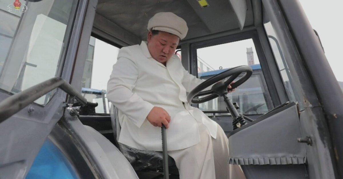 Kim Jong-un demands more tractors to solve ‘food problems’