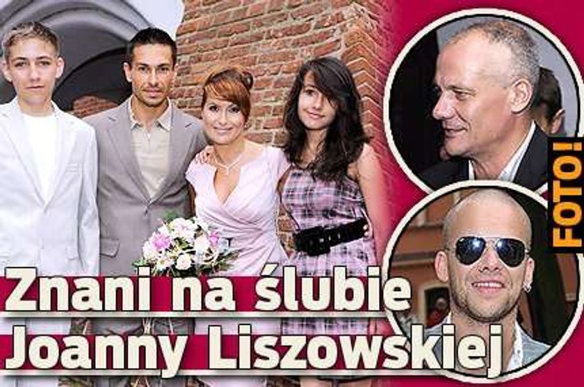 Znani na ślubie Liszowskiej. FOTO!