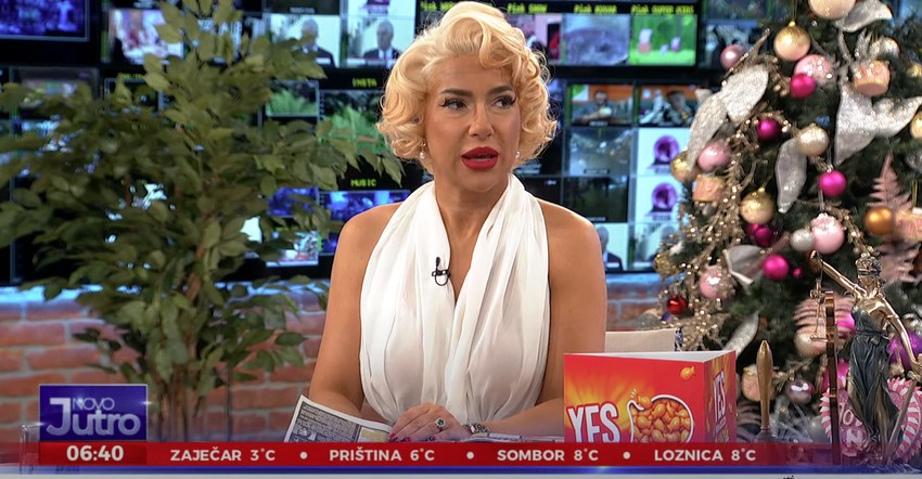 Haos u jutarnjem kod Jovane