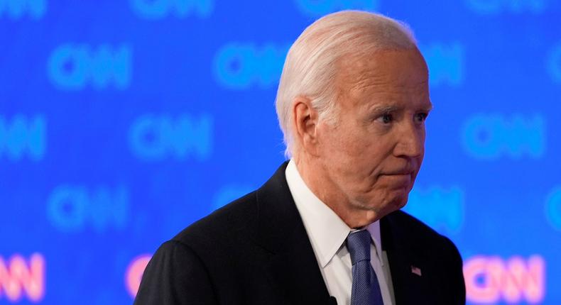 President Joe Biden at the June debate against former President Donald Trump.Gerald Herbert/AP