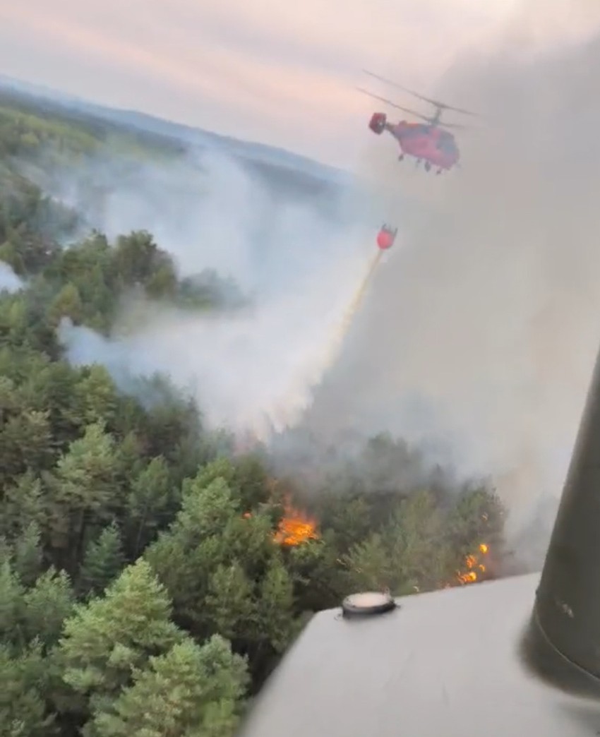 Kamov Ka-32 u Deliblatskoj peščari  