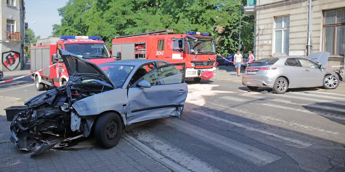 Wypadek na 6 Sierpnia przy Strzelców Kaniowskich