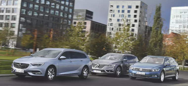 Opel Insignia Sports Tourer kontra Renault Talisman Grandtour i Volkswagen Passat Variant - wygodne wycieczkowce