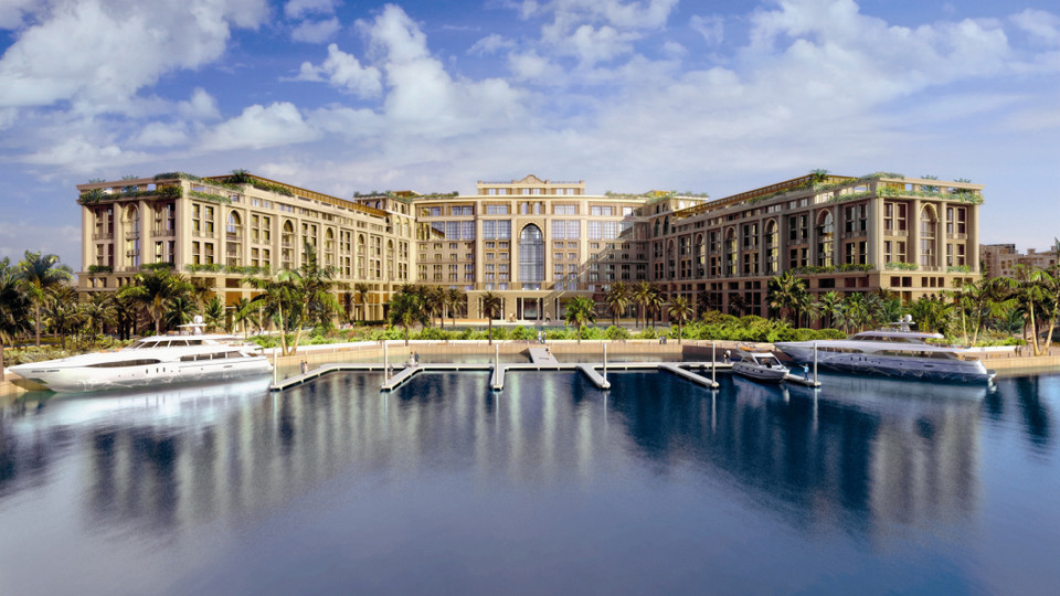 10 najniezwyklejszych plaż, "Mrożona" plaża, Palazzo Versace, Dubai