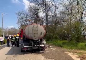 Požar u baraki kod Plavog mosta